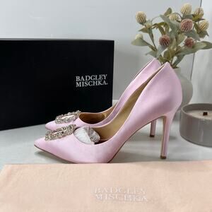 Badgley Mischka Cher Pointed Toe Stiletto Heel Blossm MP5233 Women's 9.5